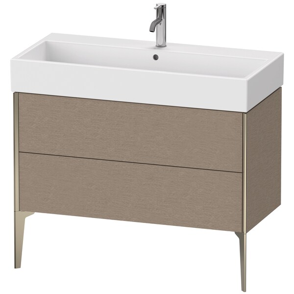 Duravit Xviu Floor Standing Vanity Unit Cashmere Oak XV45370B111 Zoro
